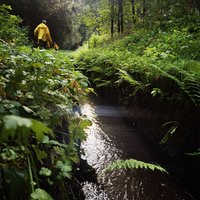 Fernwasserleitung für die Gruben