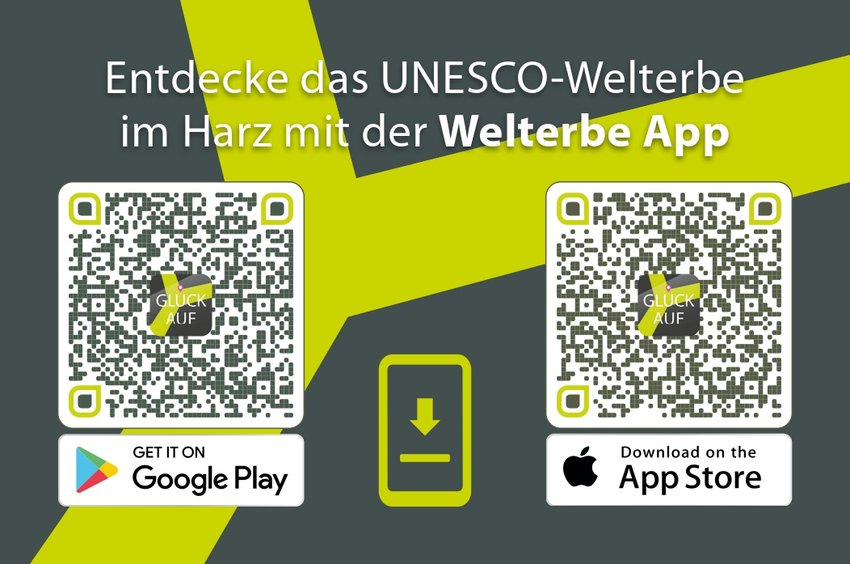 [Translate to English:] Welterbe im Harz per App